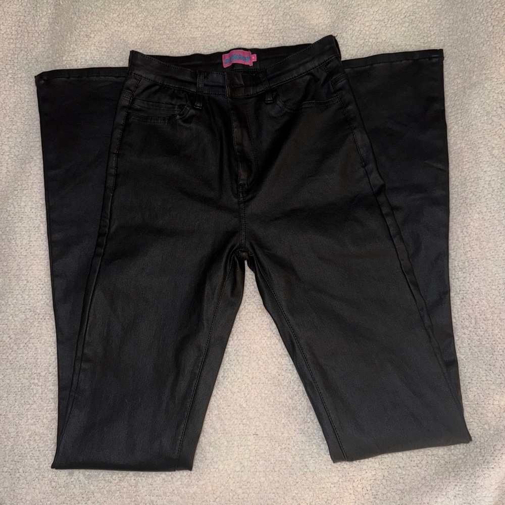 Edikted Black Boot Cut Pants
